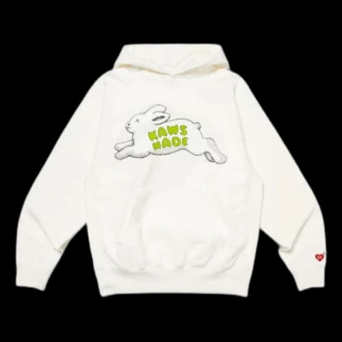 HUMAN MADE x KAWS MADE Hoodie 'White'