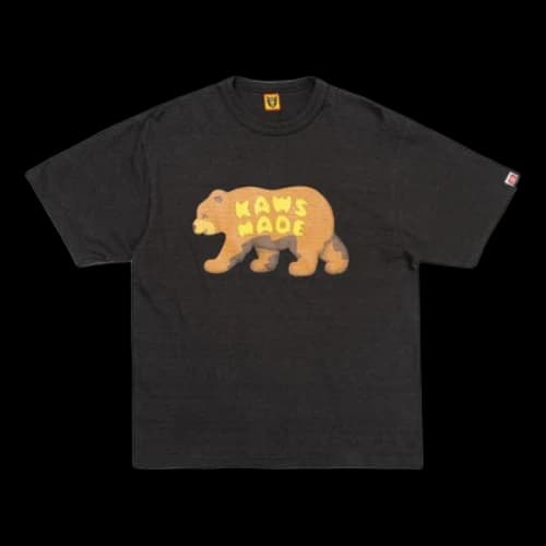 HUMAN MADE x Kaws Graphic T-shirt 'Black'