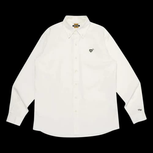 Human Made Twill BD Shirt 'White'