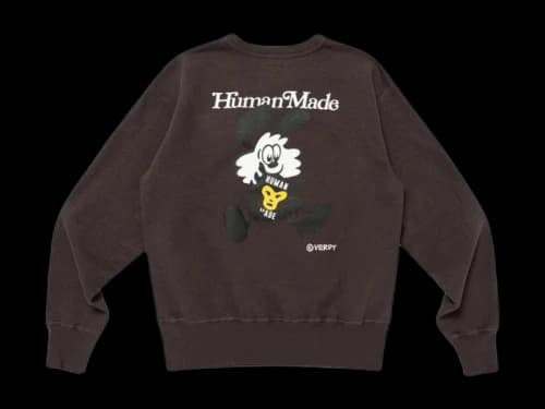 Human Made x Verdy Tsuriami Sweatshirt Black