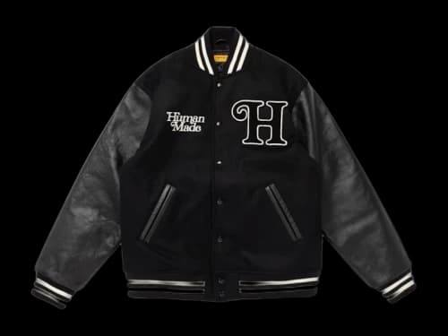 Human Made x Verdy Varsity Jacket Black