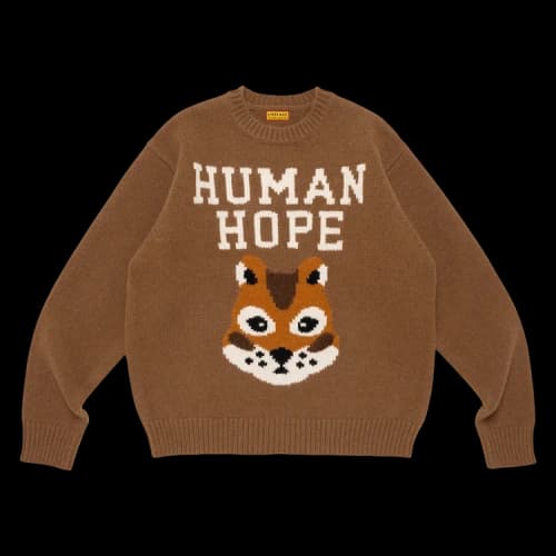 Human Made x j-hope Human Hope Low Gauge Knit 'Brown'