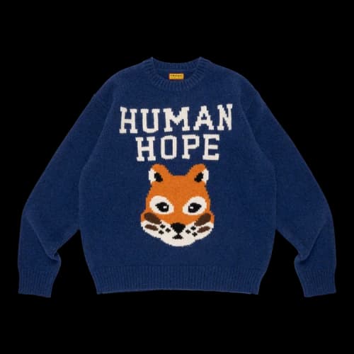 Human Made x j-hope Human Hope Low Gauge Knit 'Navy'