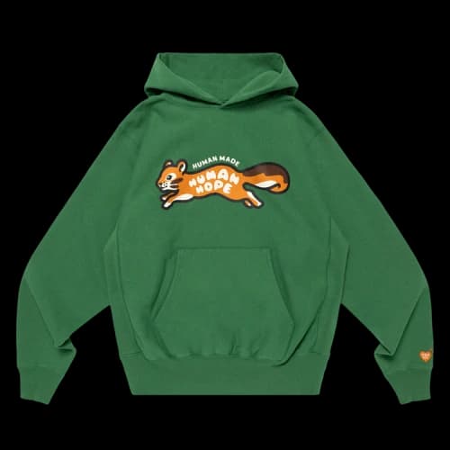 Human Made x j-hope Human Hope Heavyweight Hoodie 'Green'