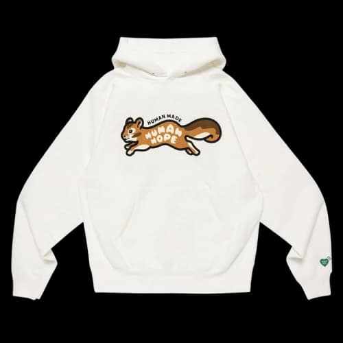 Human Made x j-hope Human Hope Heavyweight Hoodie 'White'