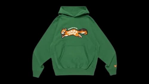Human Made Human Hope Heavyweight Hoodie Green