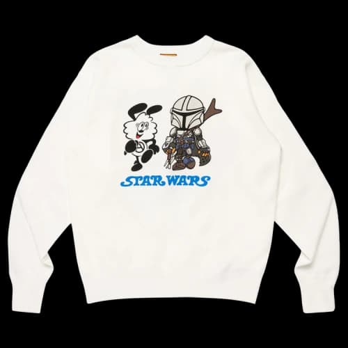 Human Made x Star Wars Tsuriami Sweatshirt #1 'White'