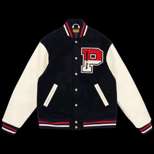 Human Made x Pokemon Made Varsity Jacket 'Navy'