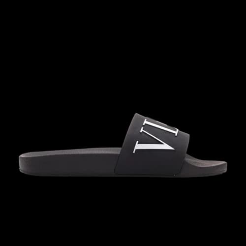 Valentino VLTN Rubber Slider 'Black'