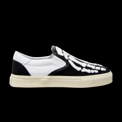 Amiri Slip-On 'Skeleton Toe - Black White'