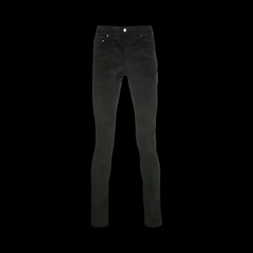 Amiri Velour Skinny Stack Pants 'Black'