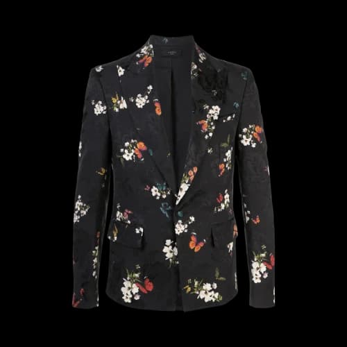Amiri Butterfly Jacquard Blazer 'Black'