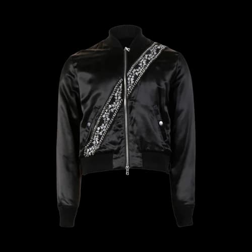 Amiri Double Breasted Guitar Jacket 'Black'