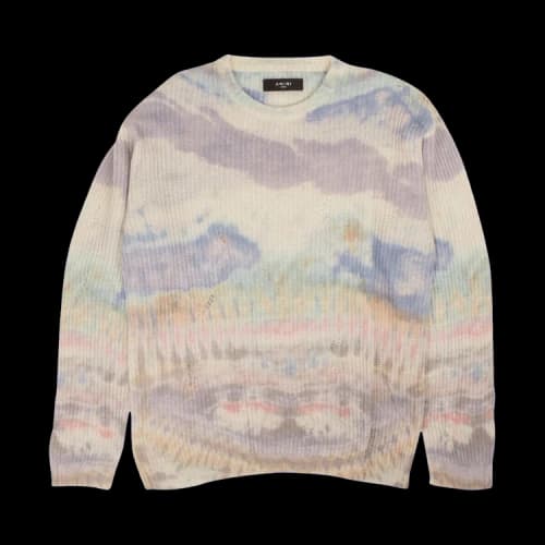 Amiri Tie Dye Sweater 'Blue'