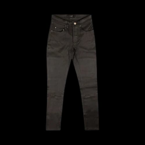 Amiri Nappa Stretch Leather Pants 'Black'