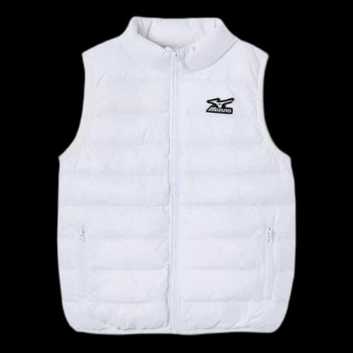 (GS) Mizuno Puffer Vest 'White'
