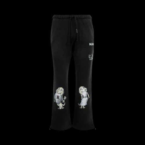 Nahmias Mascot Wide Sweatpants 'Worn Black'