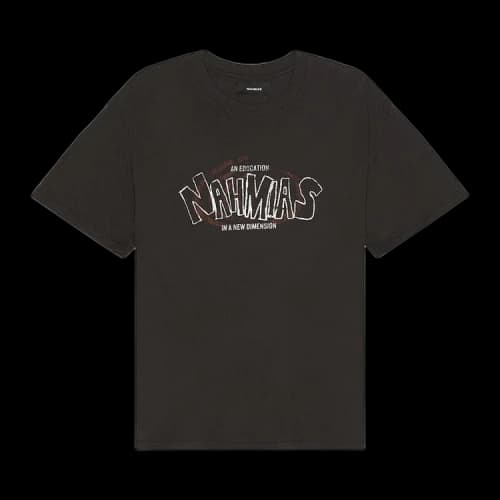 Nahmias No Rolling Boxy T-Shirt 'Off Black Jersey'