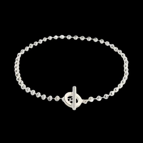 Gucci Boule Chain Silver Bracelet Silver