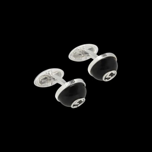 Gucci Interlocking G Sterling Silver Cufflinks Silver