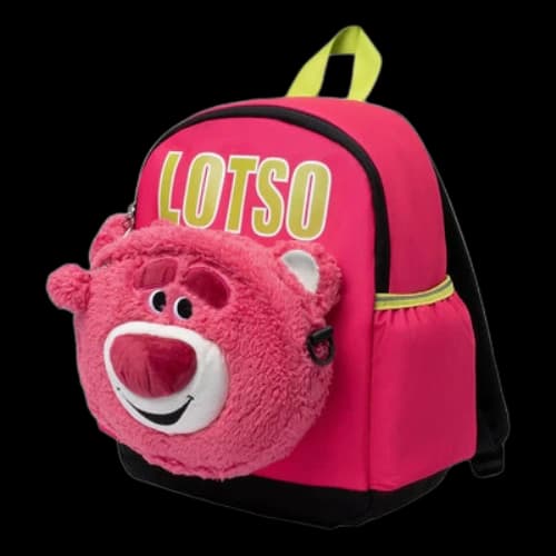 (GS) Li-Ning x Disney Toy Story Lotso Backpack 'Pink Black'
