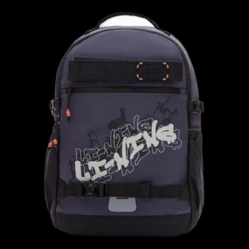 (GS) Li-Ning Graphic Backpack 'Purple Black'