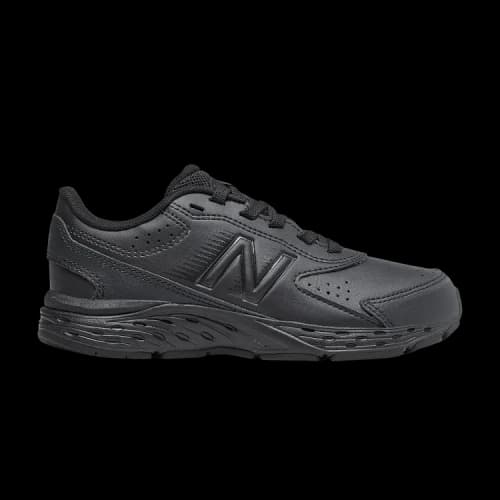 New Balance 680v6 Uniform Big Kid X-Wide 'Black'