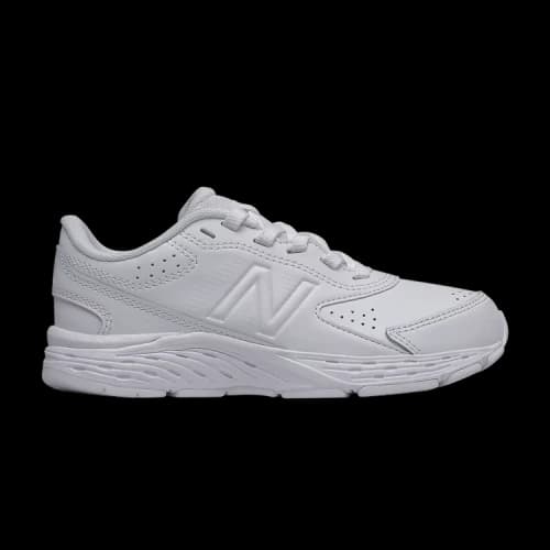 New Balance 680v6 Uniform Big Kid Wide 'White'