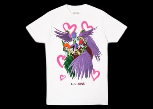 BAIT x Yu Gi Oh Mai Tee White