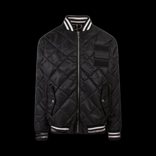 Balmain Reversible Maxi Monogram Jacket 'Ivoire/Noir'