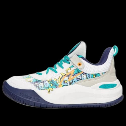 (GS) Li-Ning Lei-Rim Low 'White Green Blue'