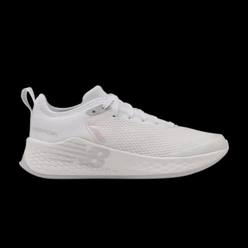 New Balance Fresh Foam Fast v2 Big Kid Wide 'White Iridescent'