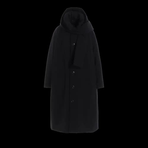 Y's U Detachable Hoodie Coat 'Black'