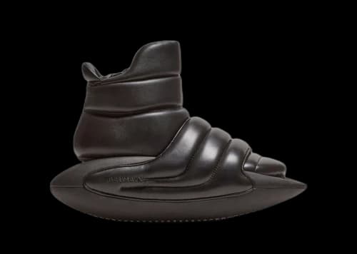 Balmain B-IT Mules High-Top Black