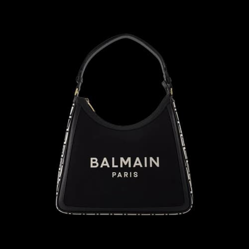 Balmain B-Army Monogram Logo Shoulder Bag 'Black'