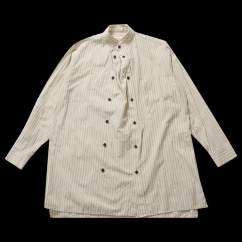 Y's O-Right Front Doubled Shirt 'Yellow'