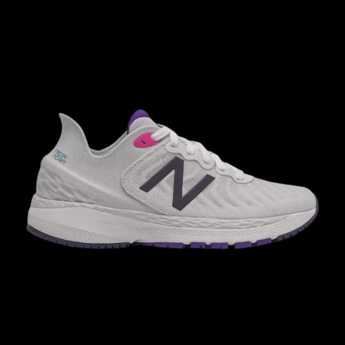 New Balance Fresh Foam 860v11 Big Kid Wide 'White Deep Violet'