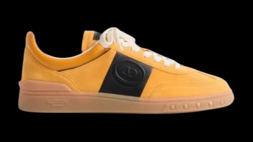 Valentino Upvillage Low Top Skateboard Sneakers Yellow
