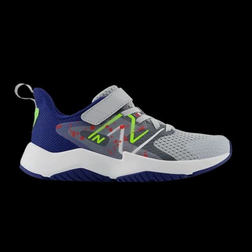New Balance Rave Run v2 Bungee Lace Granite Inkwell Pixel Green (PS)