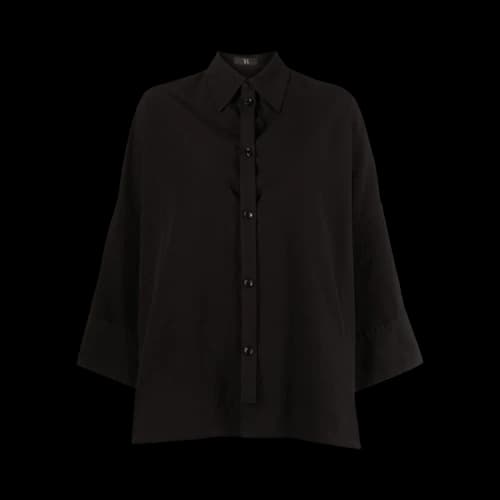 Y's Linen Shirt 'Black'