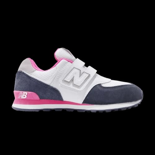 New Balance 574 Kids Wide 'White Grey'