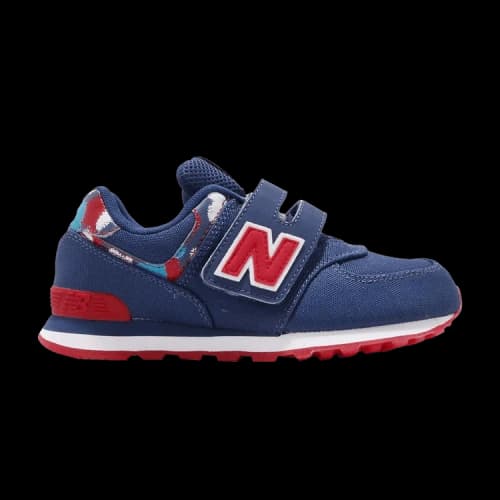 New Balance 574 Wide Little Kids 'Blue Red'