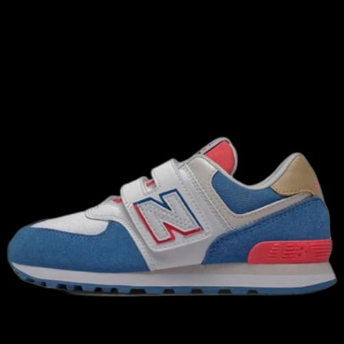 New Balance Hook and Loop 574 'Blue White'