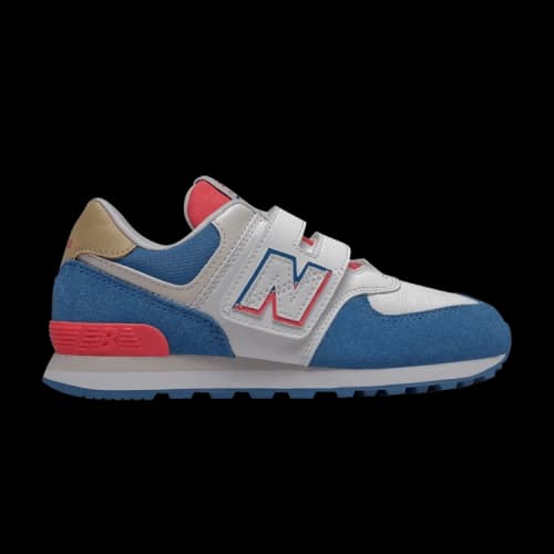 New Balance 574 Kids Wide 'White Blue Red'