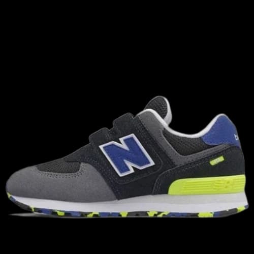 New Balance 574 Sneakers Black/Blue/Yellow