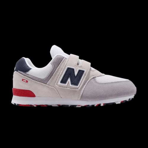 New Balance 574 Wide Little Kids 'Grey Navy'