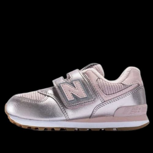 New Balance 574 Series Low-Top K Silver/Pink