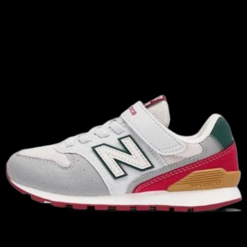 (GS) New Balance 996 Shoes 'White Grey Red'