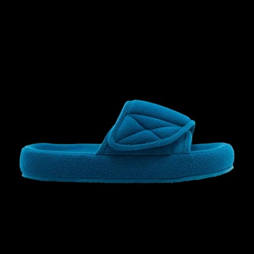 Yeezy Fleece Slide Season 7 Aqua