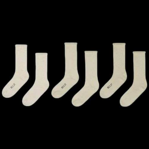 Yeezy Bouclette Socks (3 Pack) 'One'